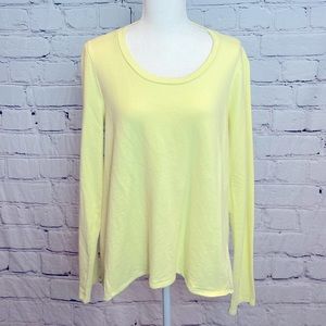 La Vi By Sam & Lavi Light Yellow Sweatshirt